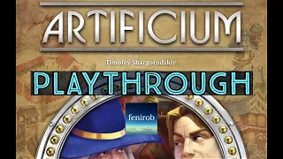 Artificium Board Game I Playthrough