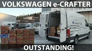 VW e-Crafter banana box test