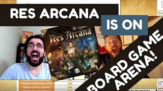 Res Arcana Review | Board Game Arena