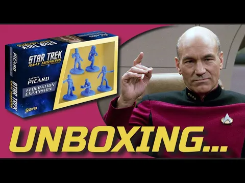 Star Trek Away Missions - Captain Picard - Federation Expansion - Unboxing