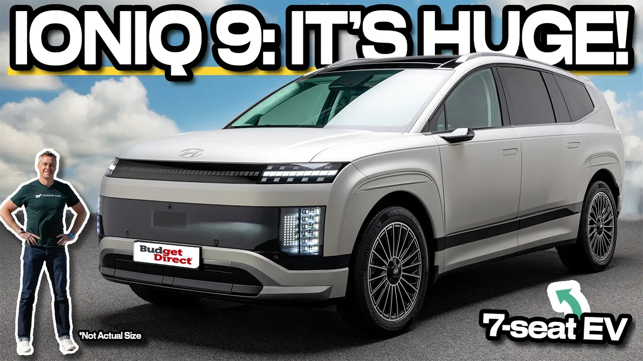 Global debut of Hyundai’s huge seven-seat EV (Hyundai Ioniq 9 2025 Review)