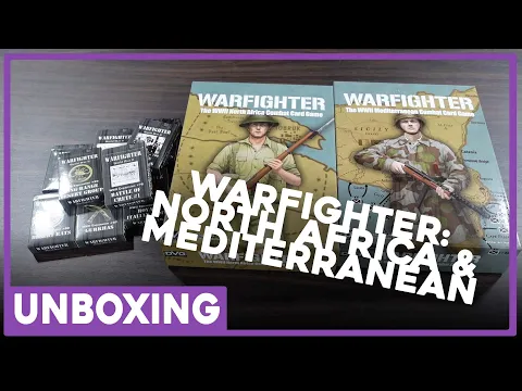 Unboxing | Warfighter North Africa & Mediterranean | DVG | The Players' Aid