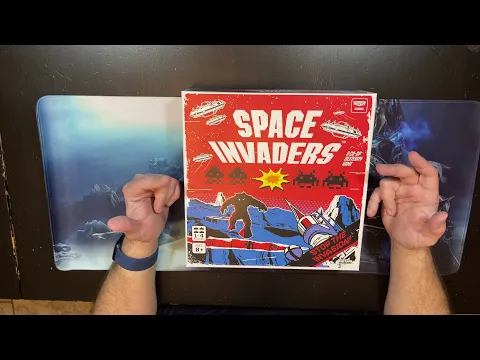 Space Invaders Board Game Unboxing