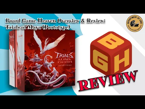 Board Game Heaven How To Play & Review 281: Trials of Maya - Is This The MOBA For You?
