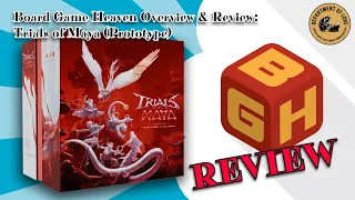 Board Game Heaven How To Play & Review 281: Trials of Maya - Is This The MOBA For You?