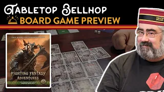 Get a sneak peek at Fighting Fantasy Adventures in this Preview of the new game from Martin Wallace