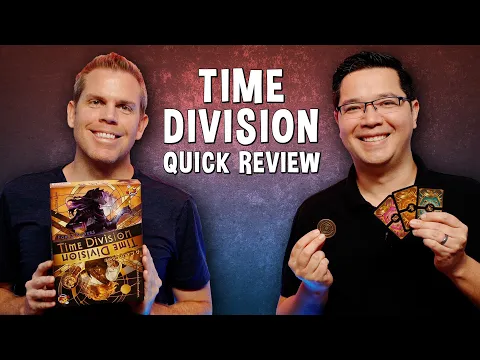 Quick Review of Time Division - 2 Player Time Travel Board Game