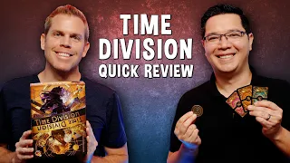 Quick Review of Time Division -  2 Player Time Travel Board Game