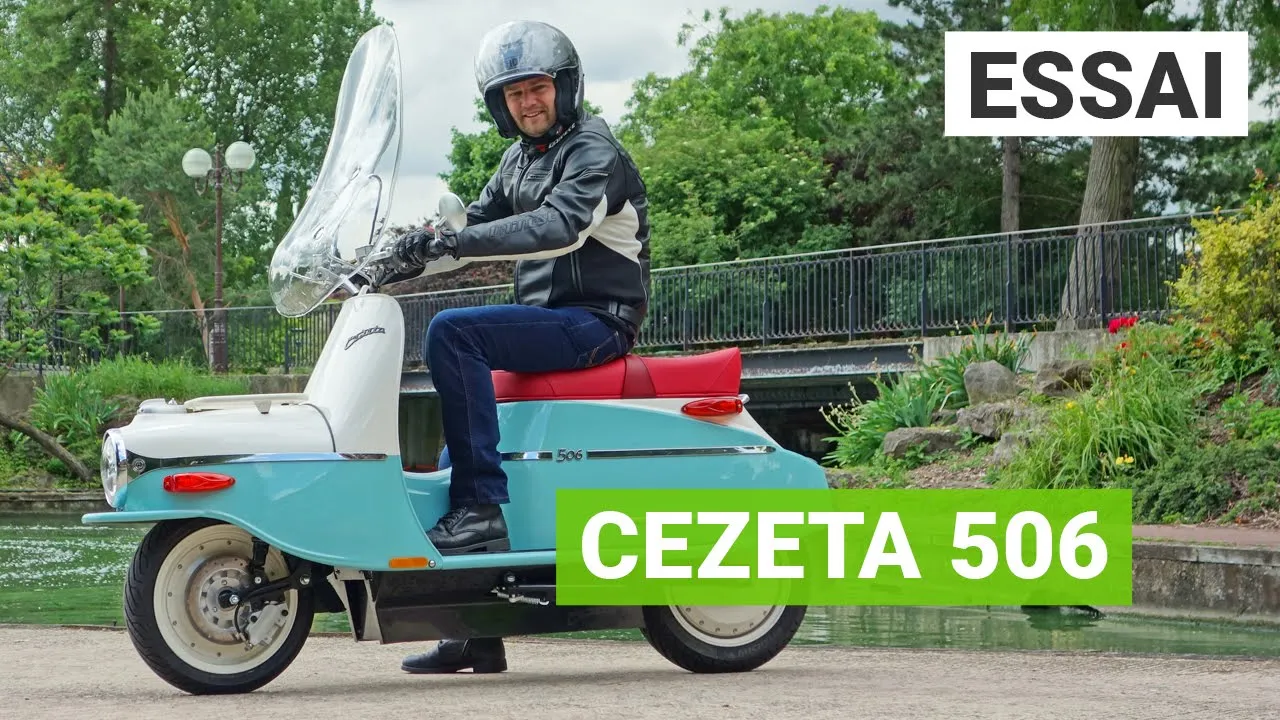 Essai Cezeta 506 : un scooter électrique néo-rétro de luxe
