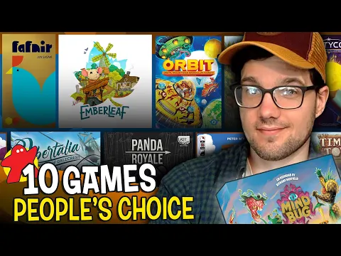 Ten Board Games Being Played NOW - "People's Choice" Board Game Picks!