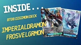 Inside…Imperialdramon Frosvelgrmon DECK - BT08 DIGIMON CARD GAME (4K60fps)