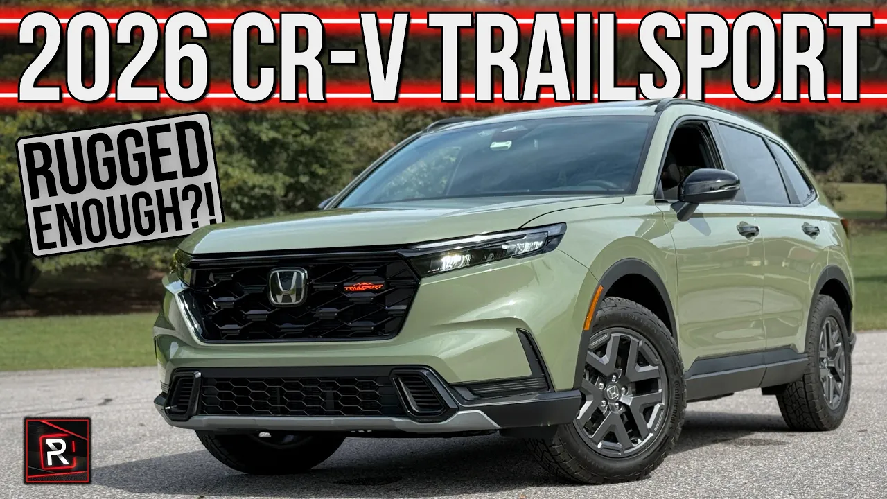 The 2026 Honda CR-V TrailSport Is A Trail Capable SUV That Is Happier On The Urban Jungle