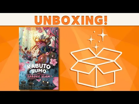 Kabuto Sumo: Sakura Slam - Board Game UNBOXING!