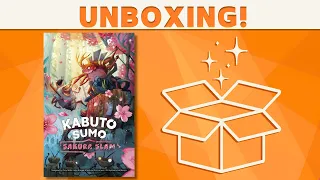 Kabuto Sumo: Sakura Slam - Board Game UNBOXING!