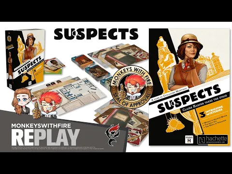 SUSPECTS - STUDIO H | BOARD GAME LIVE PLAY |