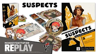 SUSPECTS - STUDIO H | BOARD GAME LIVE PLAY |