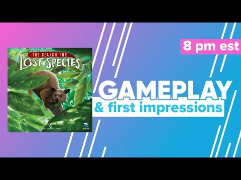 The Search for Lost Species Gameplay & First Impressions