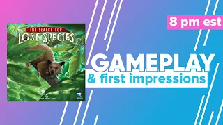 The Search for Lost Species Gameplay & First Impressions