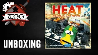 Heat: Pedal to the Metal Board Game Unboxing