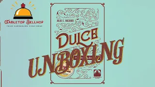 Dulce Unboxing, a confectionary creation engine builder from Stronghold Games