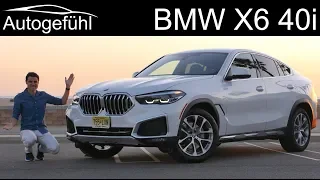 new BMW X6 40i xDrive FULL REVIEW 2020 - Autogefühl