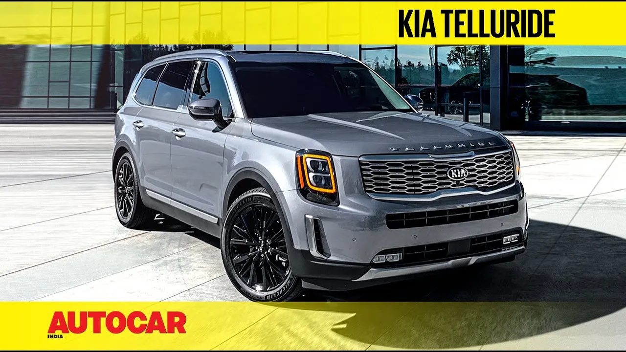 Kia Telluride - World Car of the Year 2020 | First Look & Drive Impressions | Autocar India
