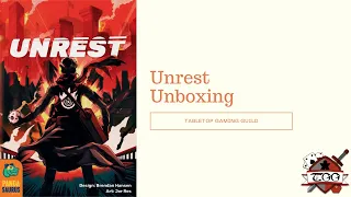 Unrest Board Game Unboxing