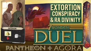Extortion Conspiracy & RA Divinity | 7 Wonders Duel