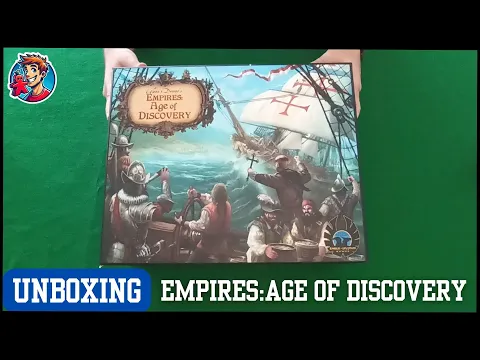 Unboxing | Empires: Age of Discovery | Ένα Meeple Την Ημέρα