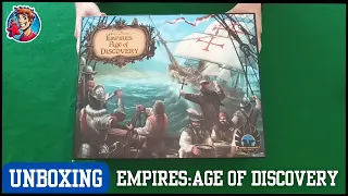 Unboxing | Empires: Age of Discovery | Ένα Meeple Την Ημέρα