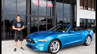 Why is Velocity Blue the best NEW color for the 2019 Ford Mustang Convertible?