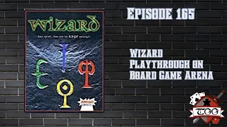 Wizard Playthrough on Board Game Arena