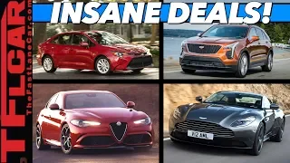 $10K Under Sticker - Here Are Ten of The Most UNBELIEVABLE New Car Bargains!