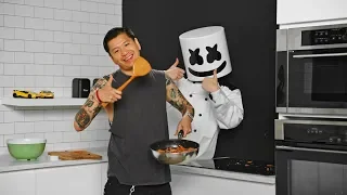 How To Make Korean Bibimbap ft. Yultron | Cooking with Marshmello