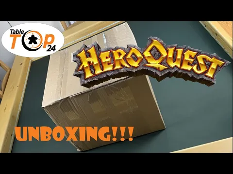 Heroquest Unboxing - Tabletop24