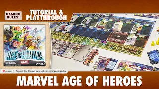 Marvel: Age of Heroes - Tutorial & Playthrough