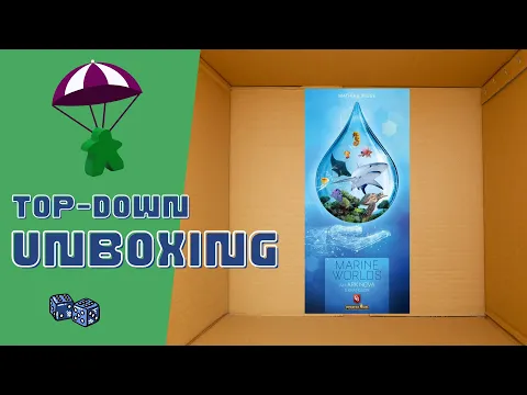 Ark Nova Marine Worlds Expansion Unboxing