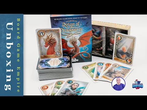 Reign of Dragoness Unboxing - Grandpa Beck's Games