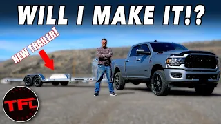 I Tow 400 Miles With My Ram HD Cummins: Will the Truck Make It on a Single Tank of Diesel?