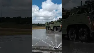 This beast maneuvers through anything...💪 #army #vehicles #tank