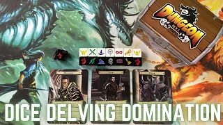 Let’s (Dungeon) Roll Some Dice!! | Dungeon Roll (2013) | 3 Solo Playthroughs