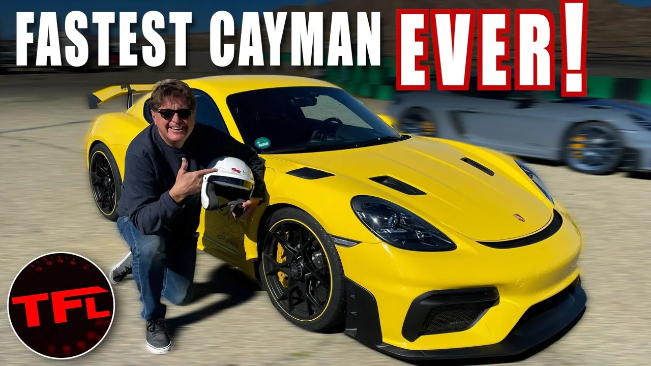 The New 718 Cayman GT4 RS is the ULTIMATE Race-Bred Porsche — Even BETTER Than the 911 GT3 RS!