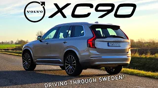 FIRST DRIVE! -- Taking the NEW 2025.5 Volvo XC90 for a Spin in the Swedish Countryside!