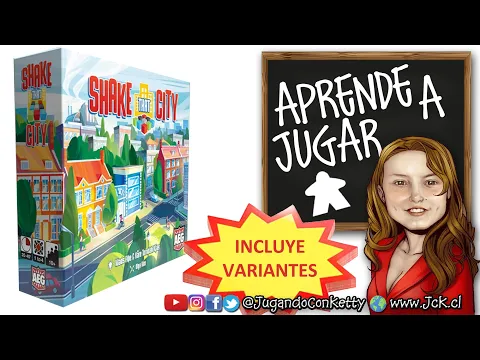 Shake That City + Sketch Goals [Cómo se Juega / Tutorial / JcK / Juego de Mesa / AEG]