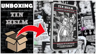 🎲 Unboxing Tin Helm - An EPIC Solo Player Mint Tin Dungeon Crawler! 🎲