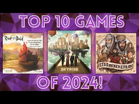 Top 10 "New to Us" Games of 2024!