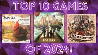 Top 10 "New to Us" Games of 2024!