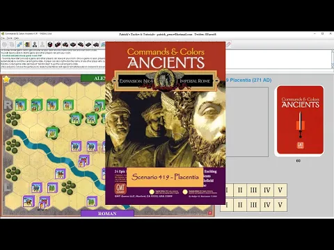 Commands & Colors: Ancients Tutorial Playthrough - Scenario 419 Placentia