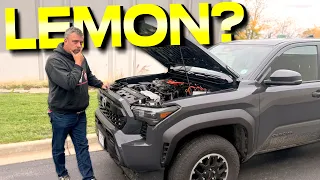 Is Toyota's Reputation For Reliability Slipping? This 2025 Toyota Tacoma Is On It's 3rd Transmission