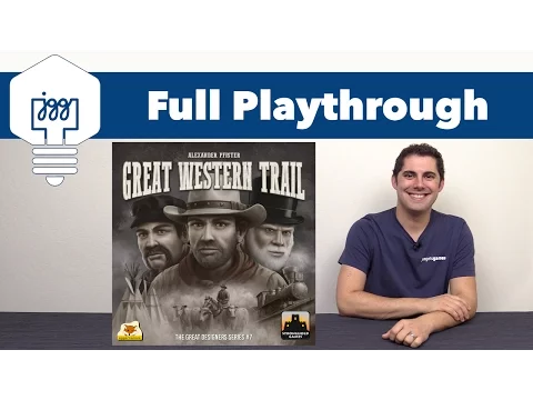 JonGetsGames - Great Western Trail Full Playthrough